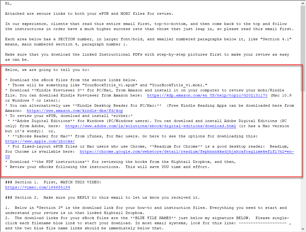 The redboxed area contains download links for free eReaders to use for your eBooks.&nbsp;