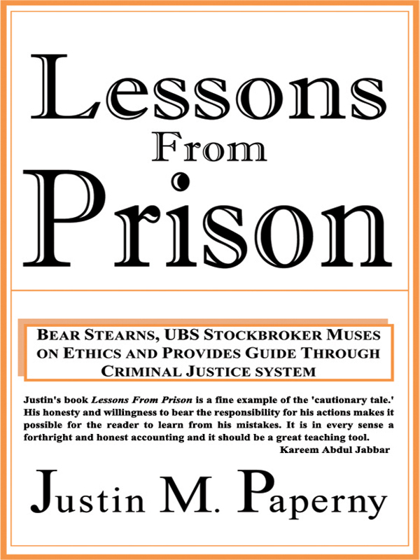 Cover of Lessons from Prison