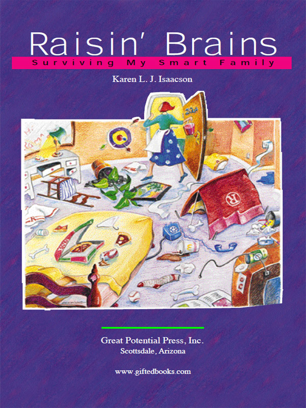 Cover of Raisin' Brains: Surviving My Smart Family